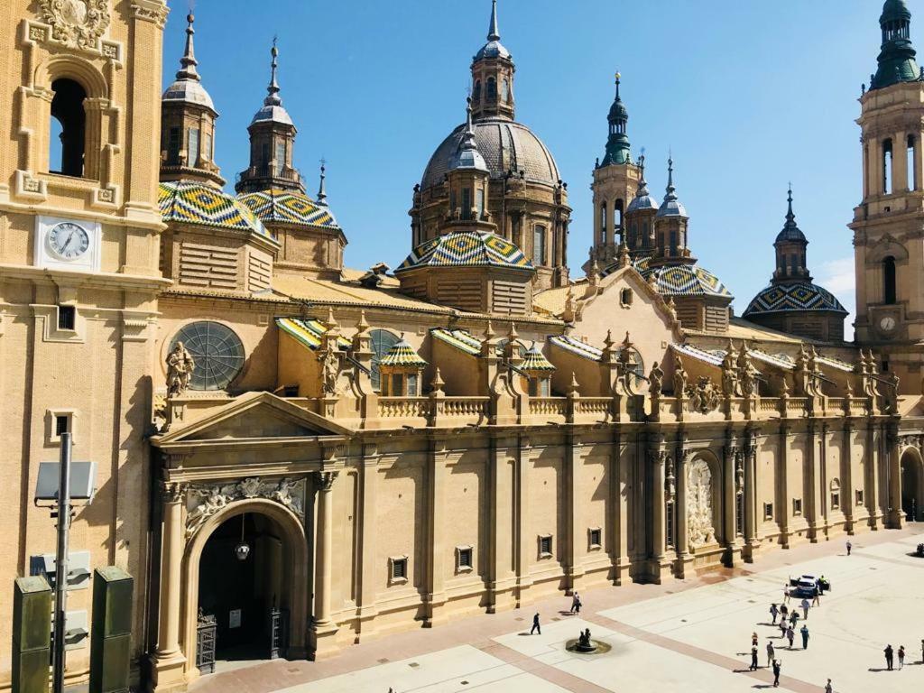 Apartmán Az El Balcon A La Basilica II - Vistas Inmejorables A La Basilica Del Pilar! Zaragoza Exteriér fotografie